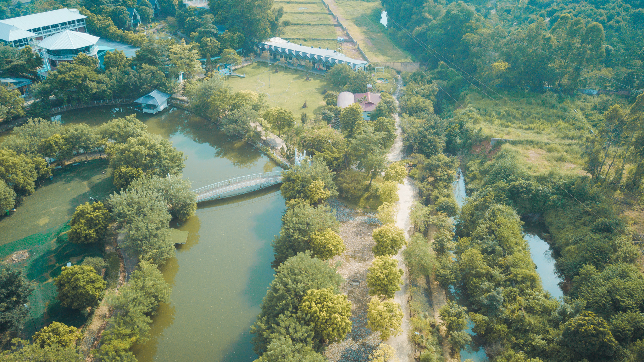 Toàn cảnh xanh của Flora Resort